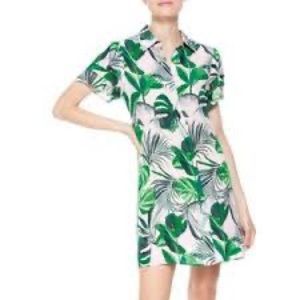 Alice+Olivia Jen Palm Ruffle Dress sz S, $295 NWT
